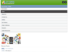 Tablet Screenshot of nichecue.com